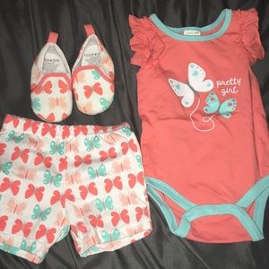 Three piece set, never worn but has no tags